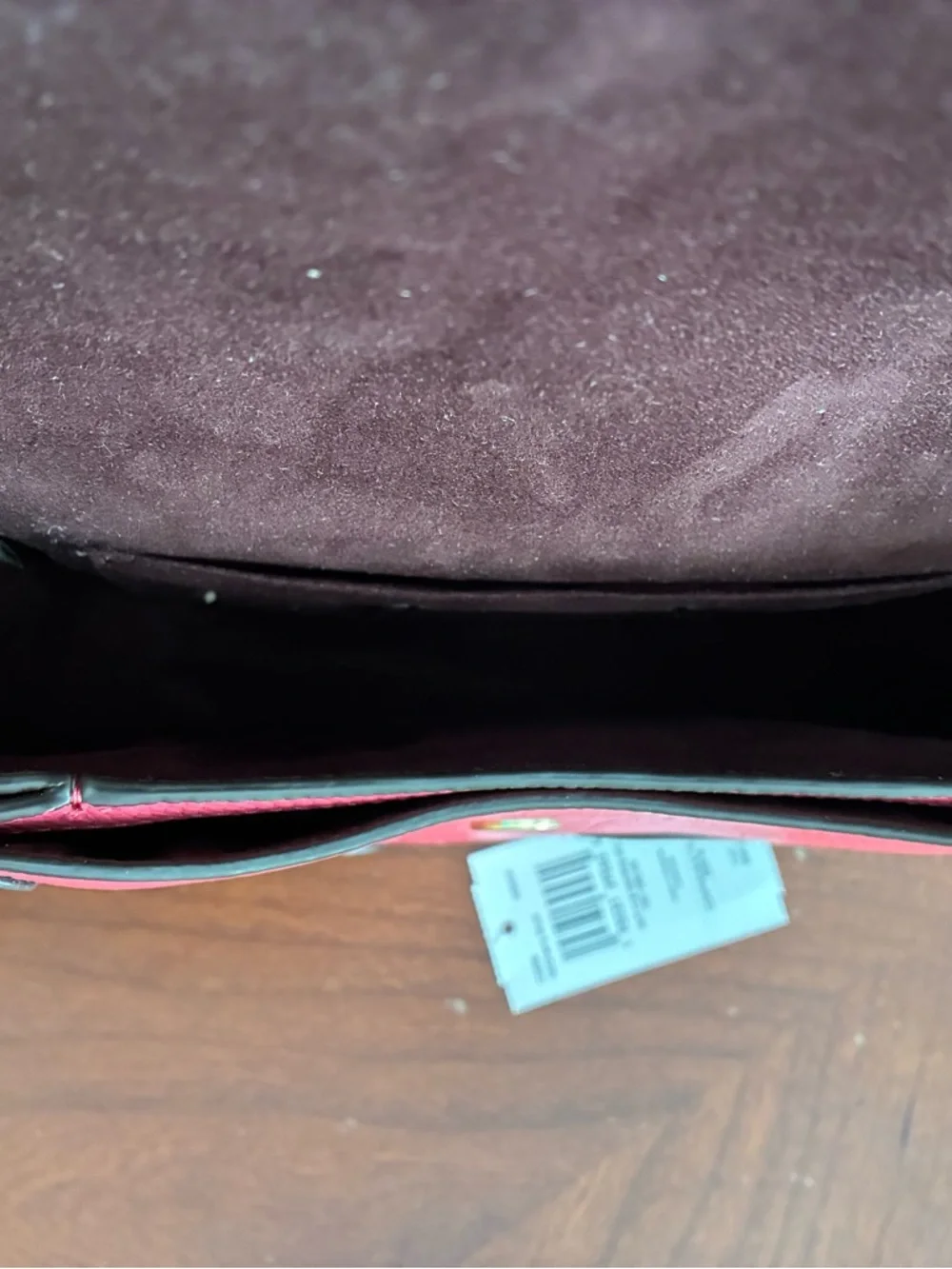 Coach Brown and Red Saddle Crossbody Bag - Picture 6 of 6